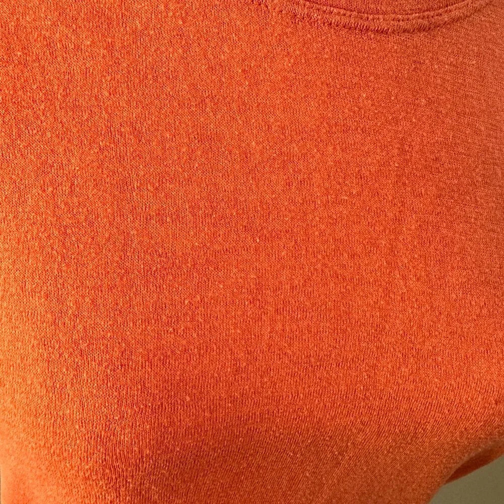 ATHLETA Vibrant Orange Side Vent Tank Top - small - Picture 7 of 9